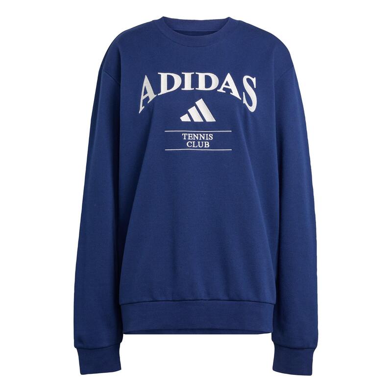 Bluză sport cu guler rotund și motiv grafic Heritage adidas