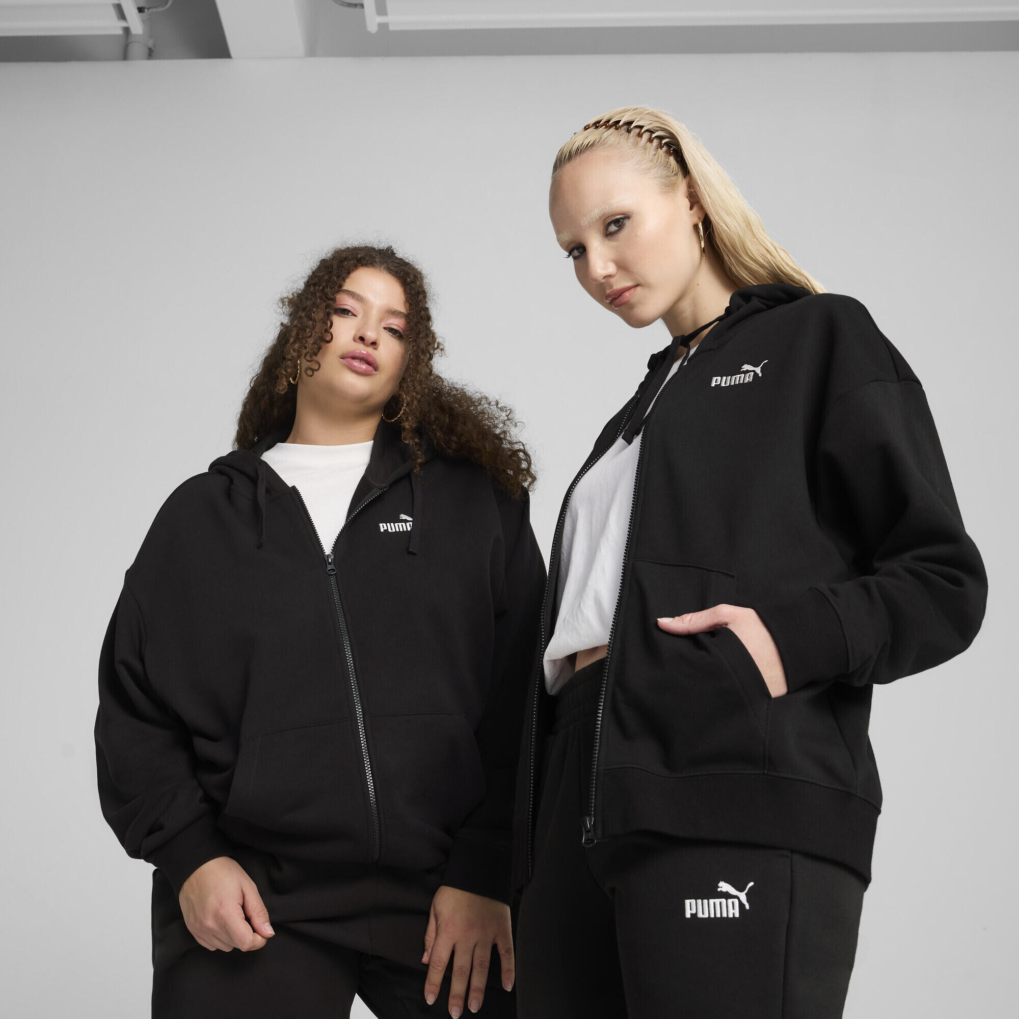 ESS Small No. 1 Logo Comfort hoodie met volledige ritssluiting voor dames PUMA 6/7