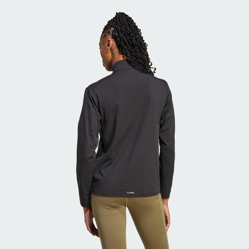 Tricou cu mânecă lungă Terrex Multi Climacool, cu fermoar 1/2