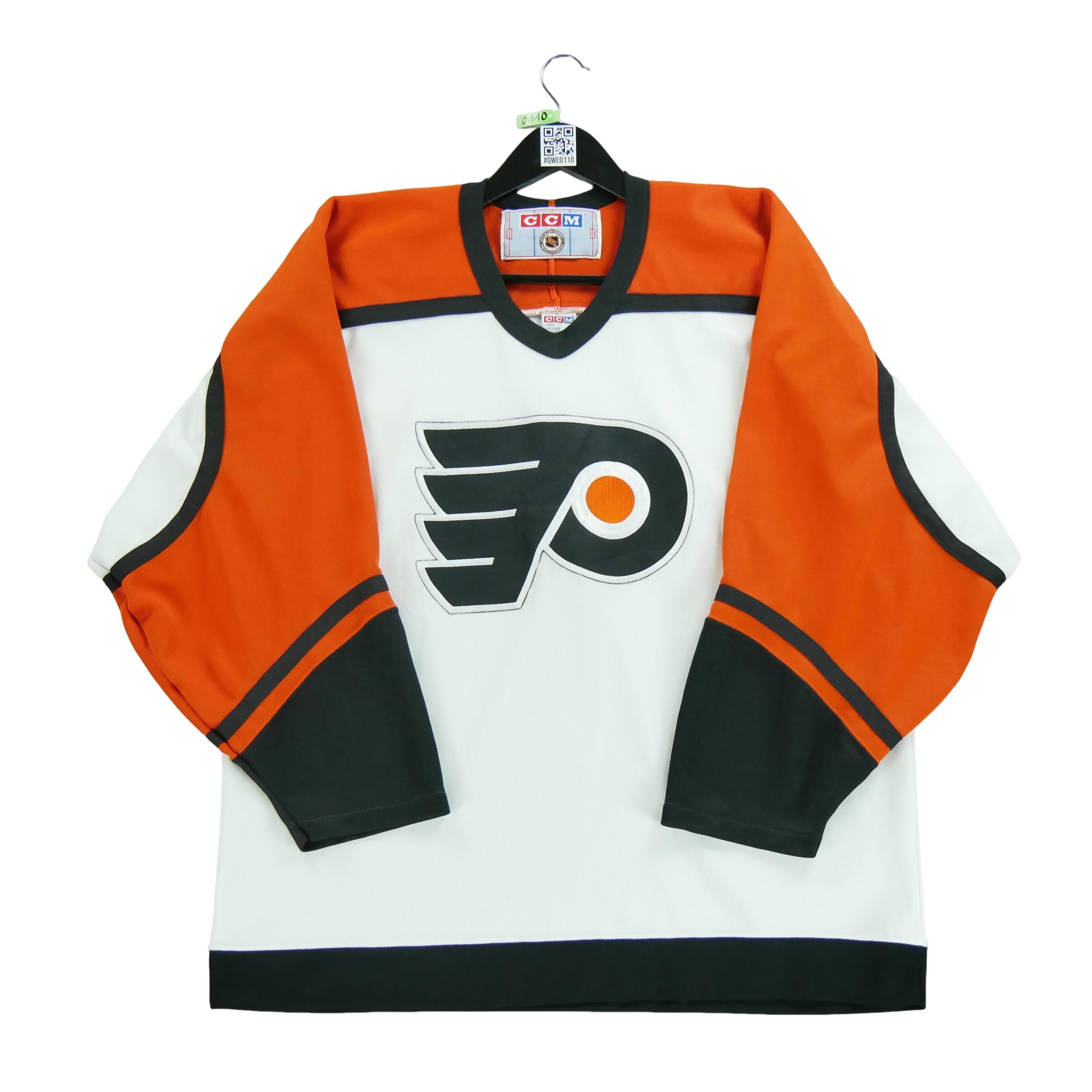 Segunda Vida - Camisa NHL dos Philadelphia Flyers da CCM - Em muito bom estado