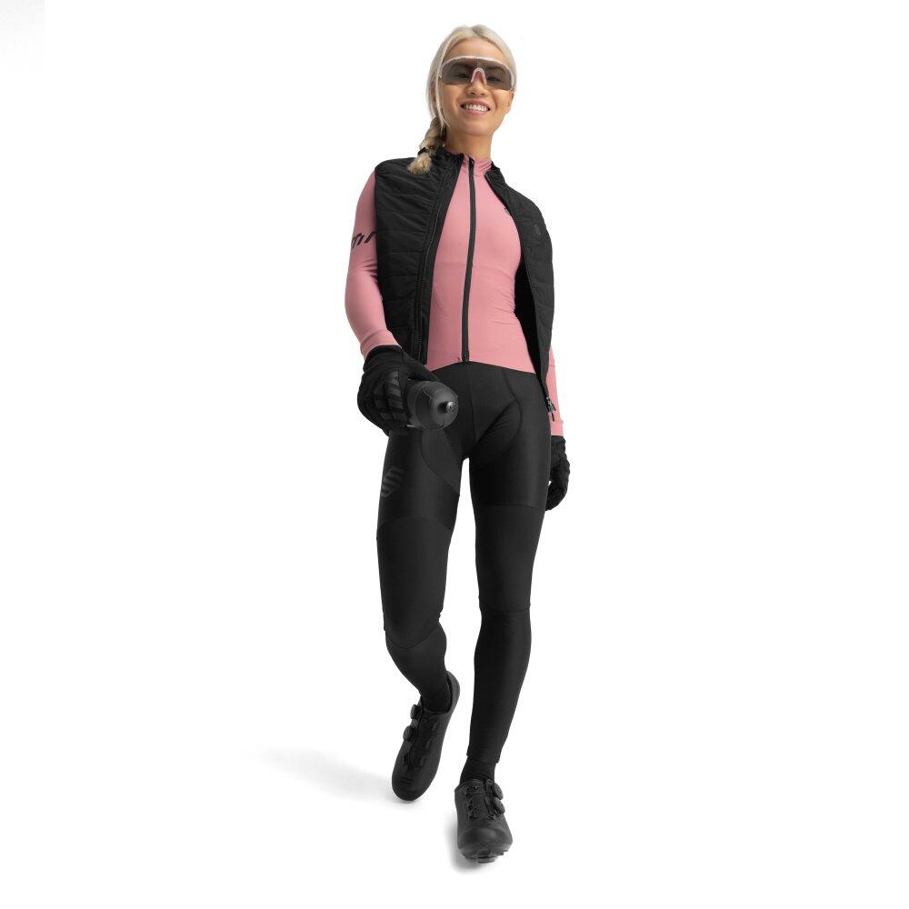 Damen Radsport thermo-langarmradtrikot für M7 Tuscany Rosa 3/7