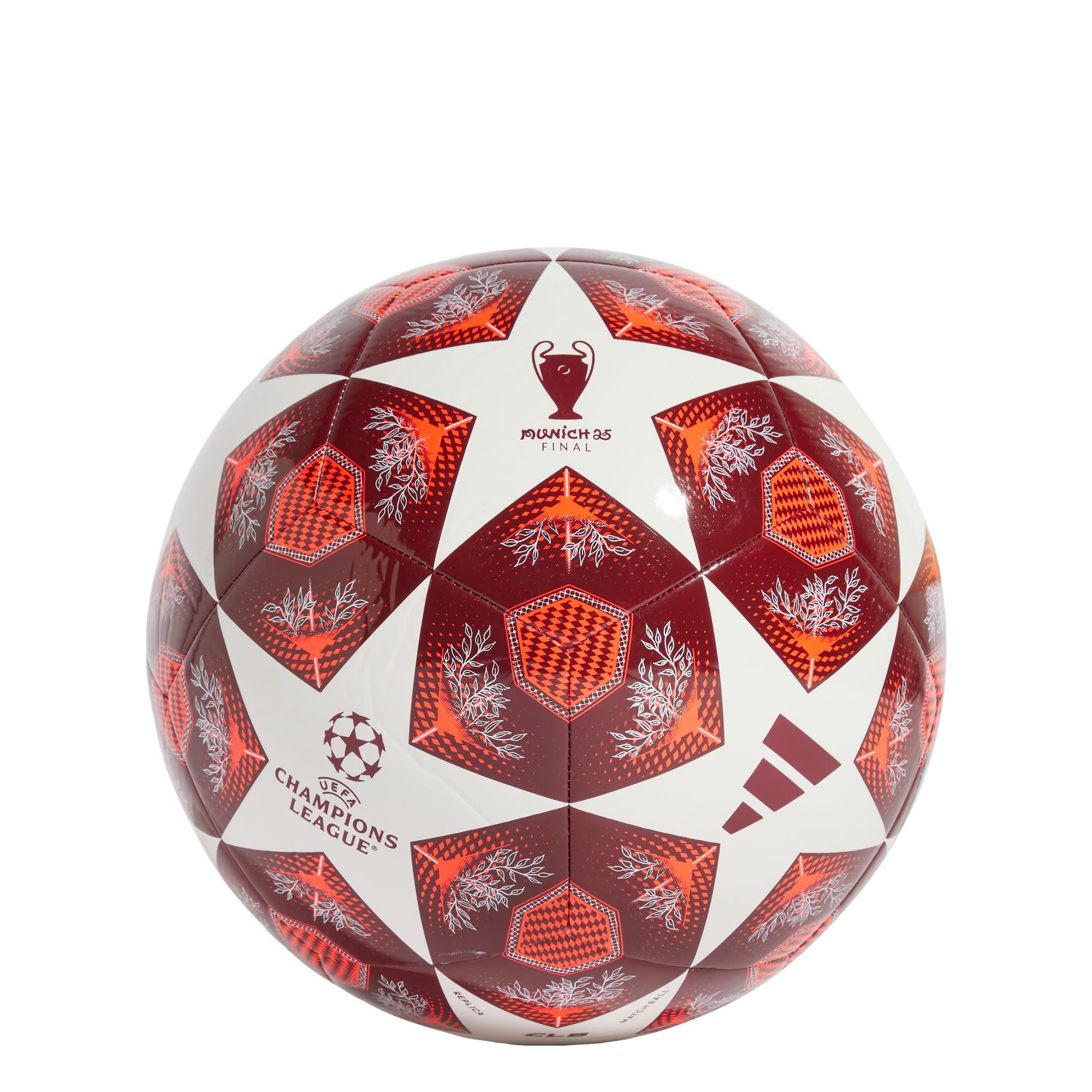 Adidas - Ballon Ucl Club 24/25 Knockout Phase - Ballon De Foot - Blanc|marron|rouge - 5 - Decathlon