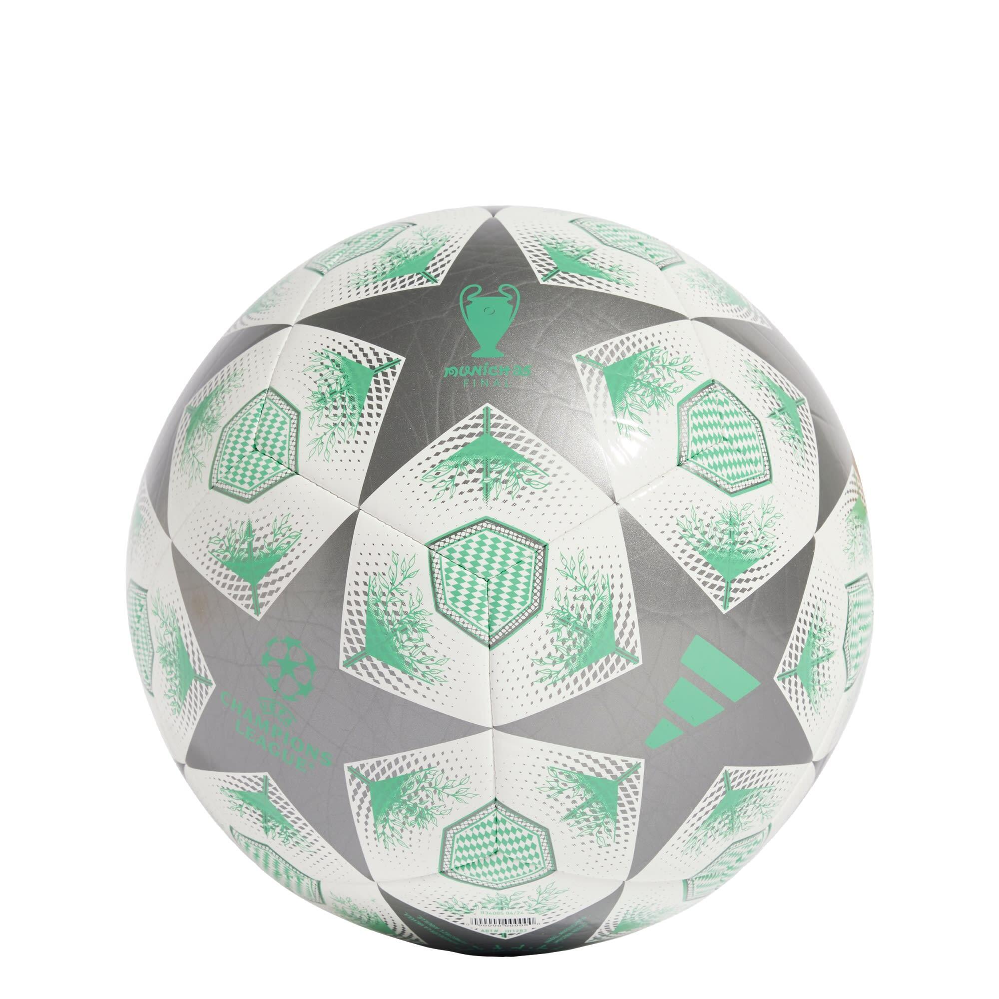Adidas - Ballon Ucl Club 24/25 Knockout Phase - Ballon De Foot - Blanc|gris|vert - Decathlon