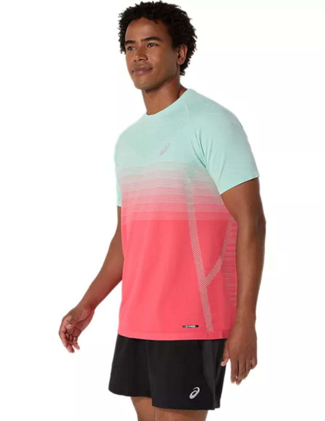 Camiseta para Hombre Asics Seamless Multicolor 3/5