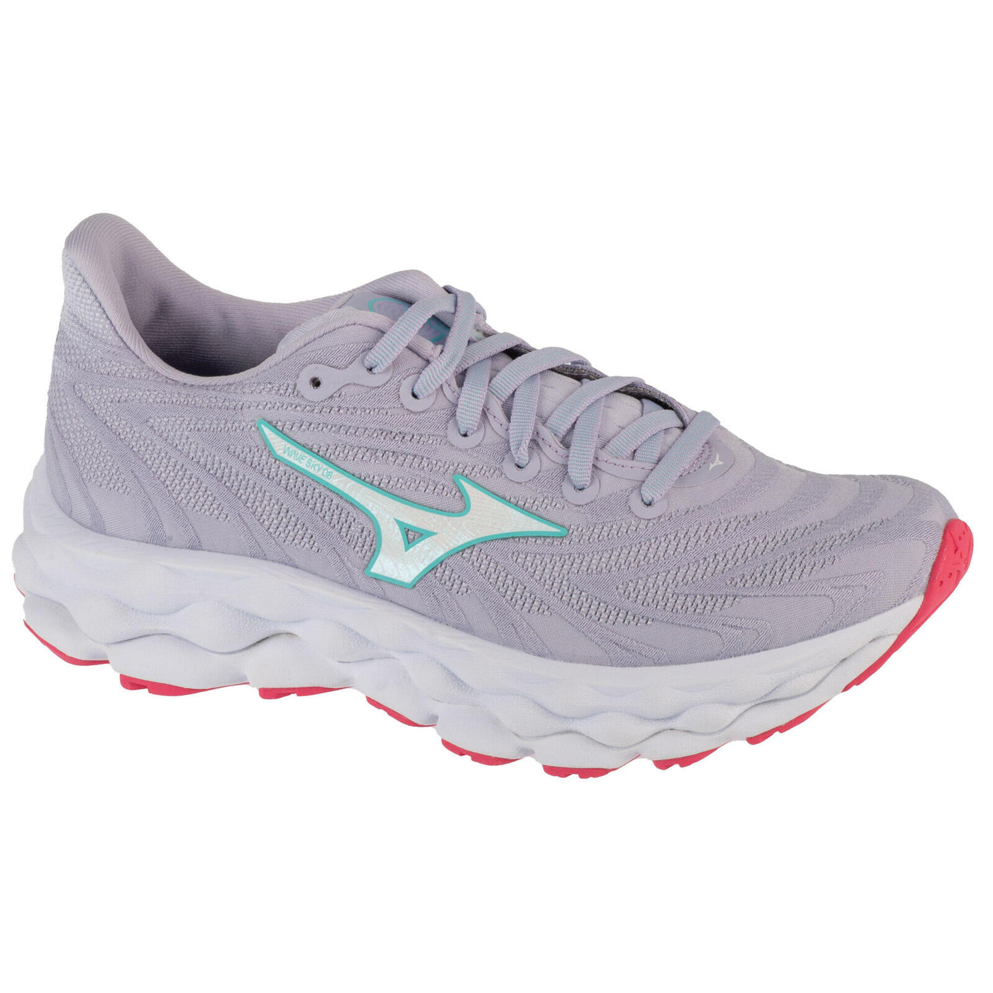 Mizuno - Chaussures De Course Femmes Mizuno Wave Sky 8 Rose - Baskets - Blanc|rose - 40,5 - Decathlon