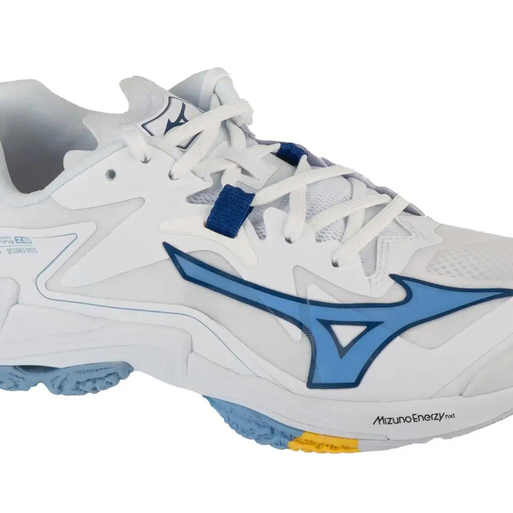 WHITE / BLUE