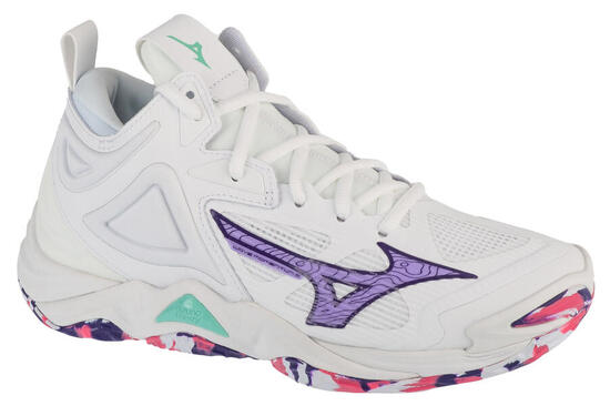 Scarpe da pallavolo Adulto Mizuno Wave Momentum 3 bianco