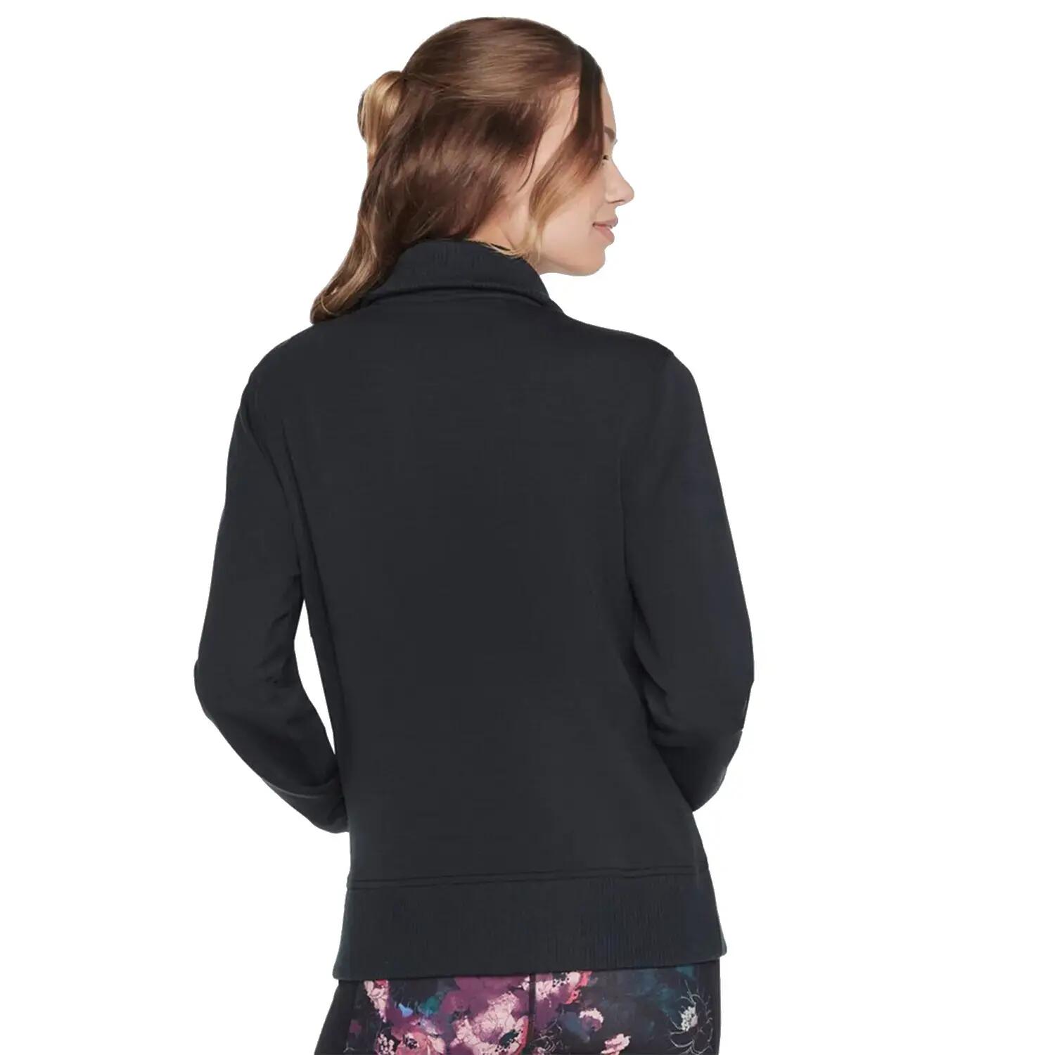 Bluza dresowa sportowa damska  Hoodless Hoodie Skechcloud Jacket 3/3