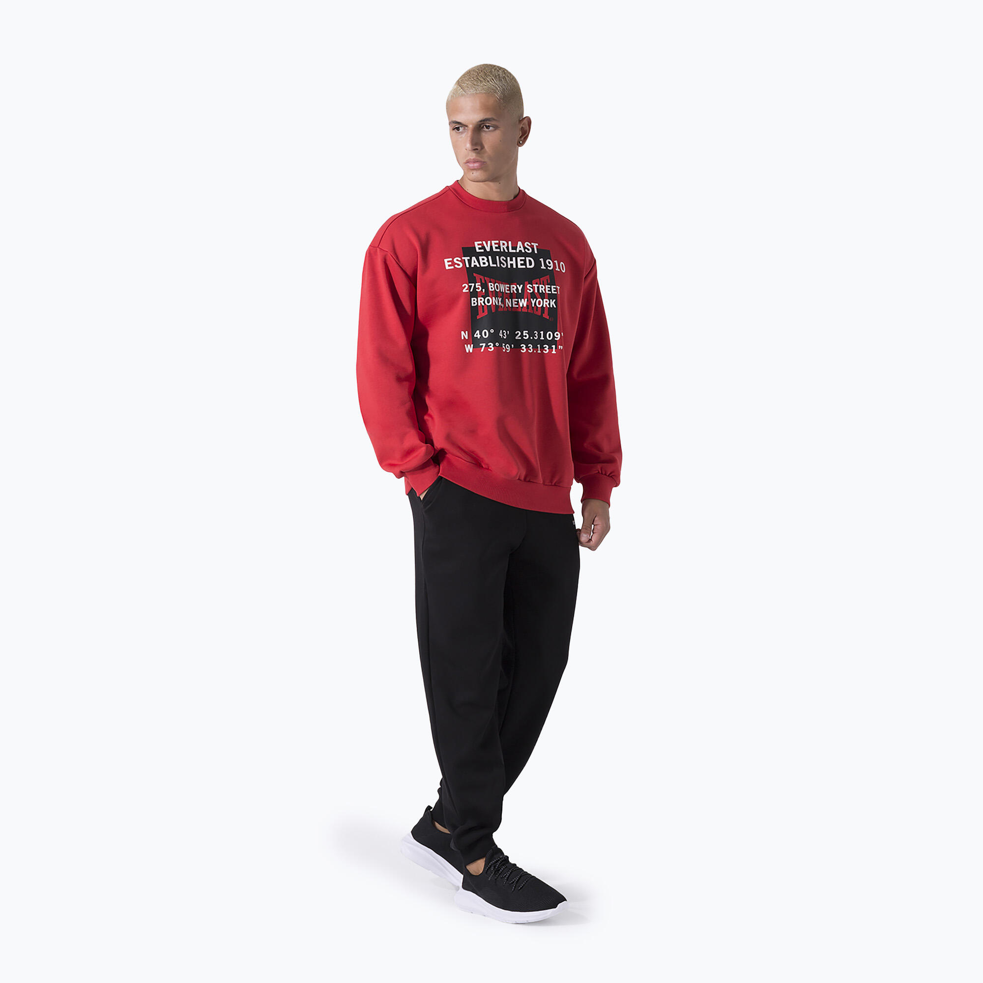 Felpa girocollo streetwear Everlast da uomo 2/5