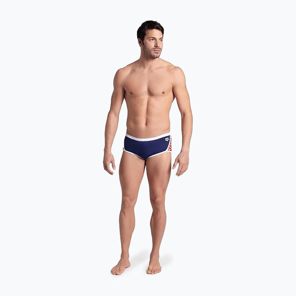 Slipy kąpielowe męskie arena Icons Swim Low Waist Short Solid