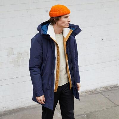 Craghoppers - Dunrobin - Herren warme Winterjacke. Parka. navy