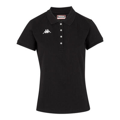 Polo Donna Kappa Menata Nera
