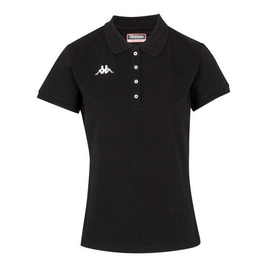 Polo Donna Kappa Menata Nera