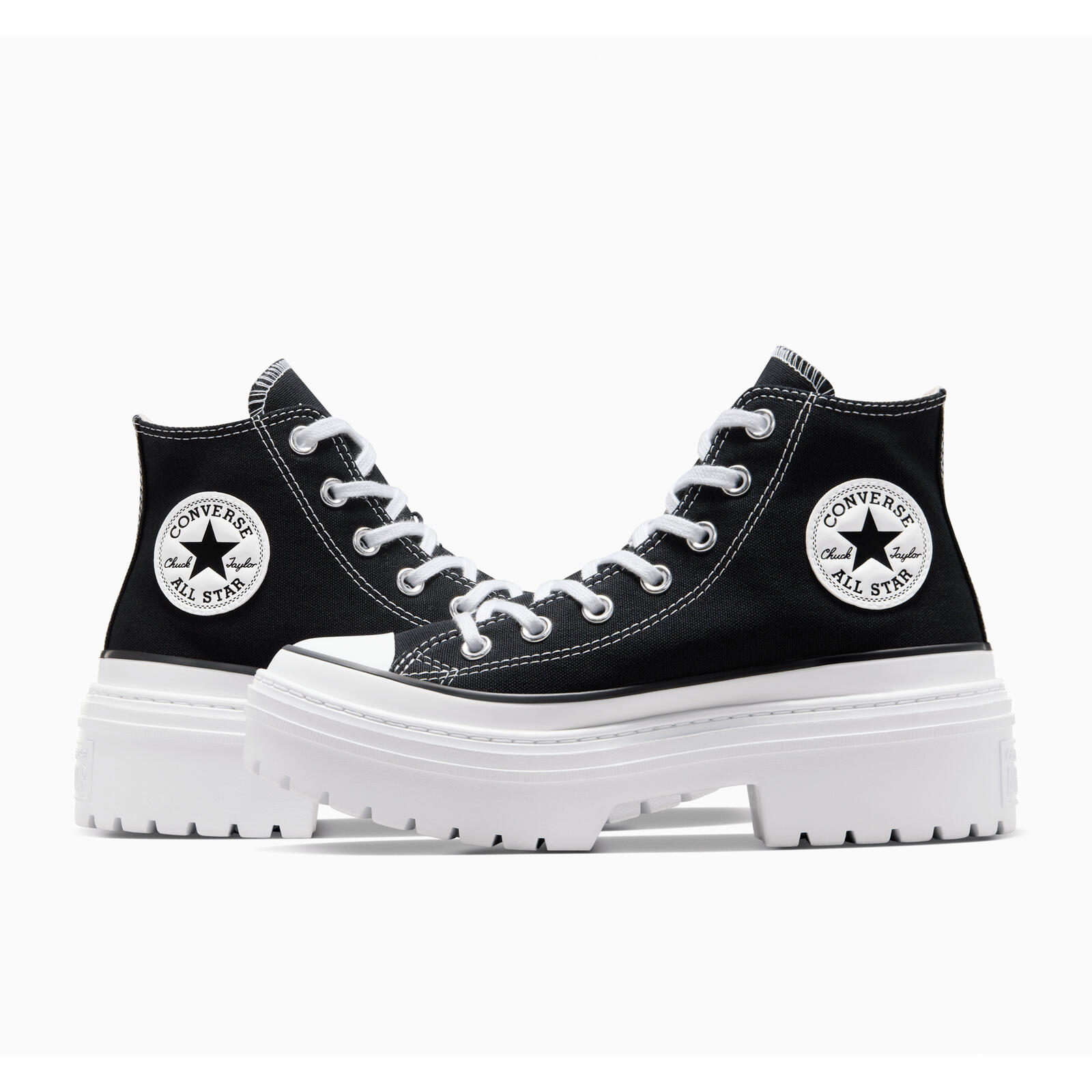 Turnschuhe Converse Con Buty Chuck Taylor As Lugged Heel, Schwarz, Unisex 3/7