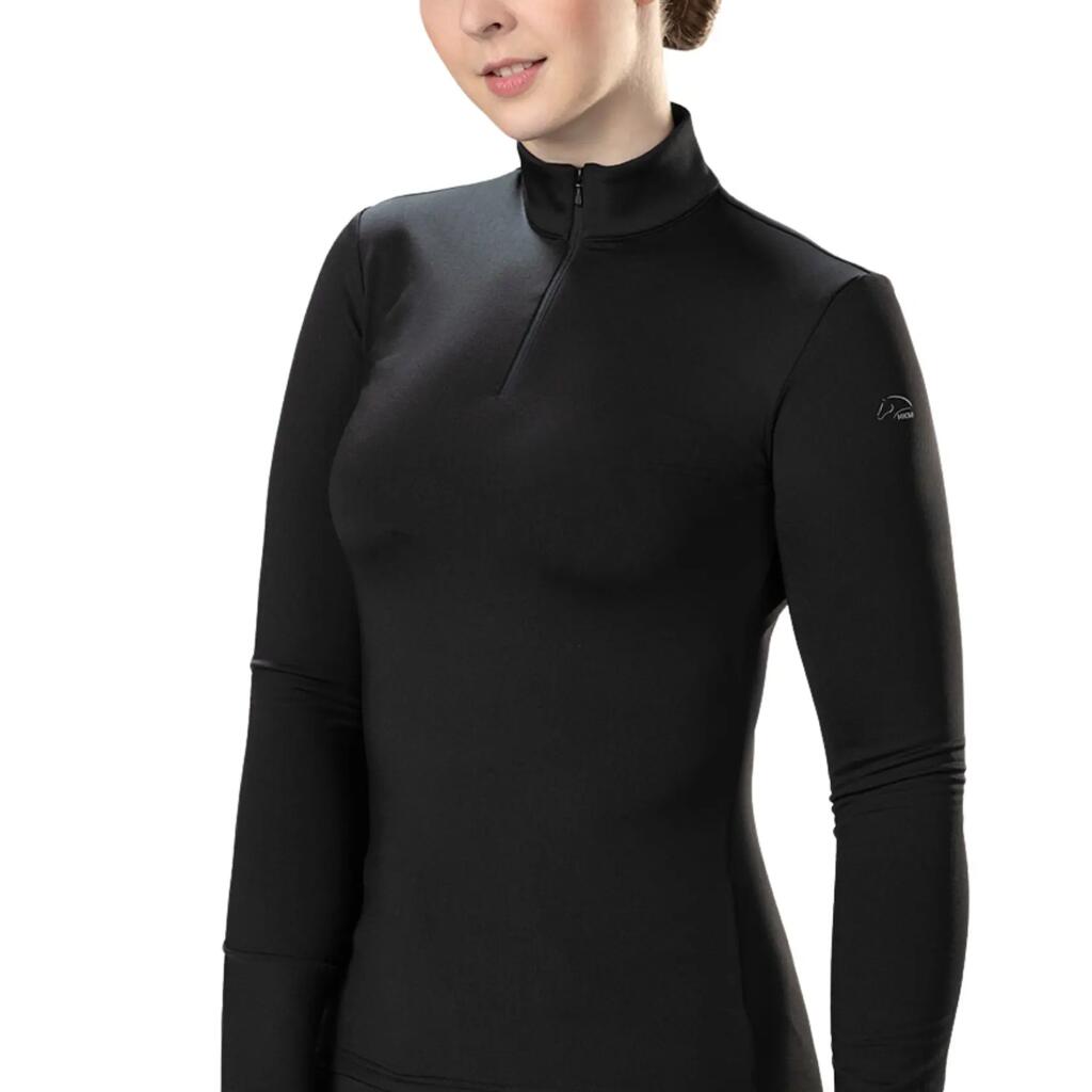 Long Sleeve Riding Jersey HKM Basic