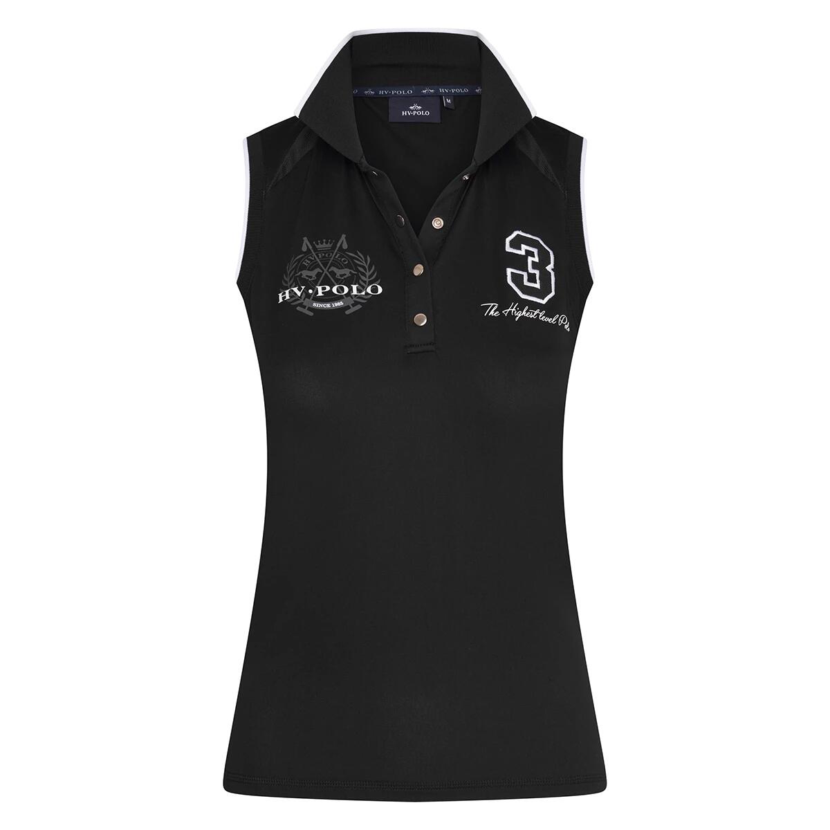 HV POLO Polo HV POLO Favouritas Tech Mouwloos Zwart