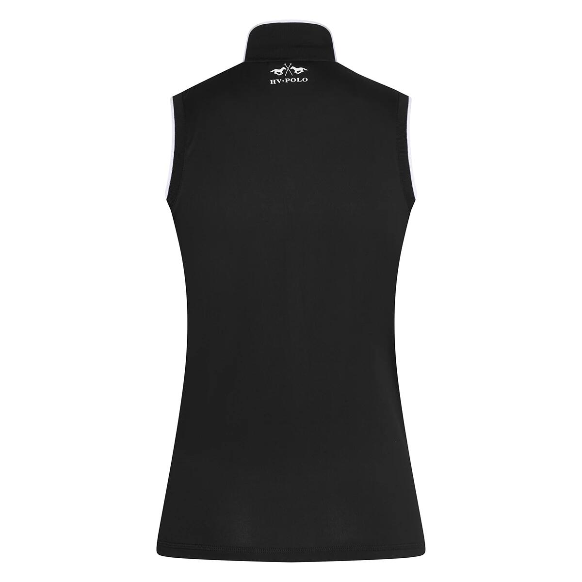 Polo HV POLO Favouritas Tech Mouwloos Zwart 2/3