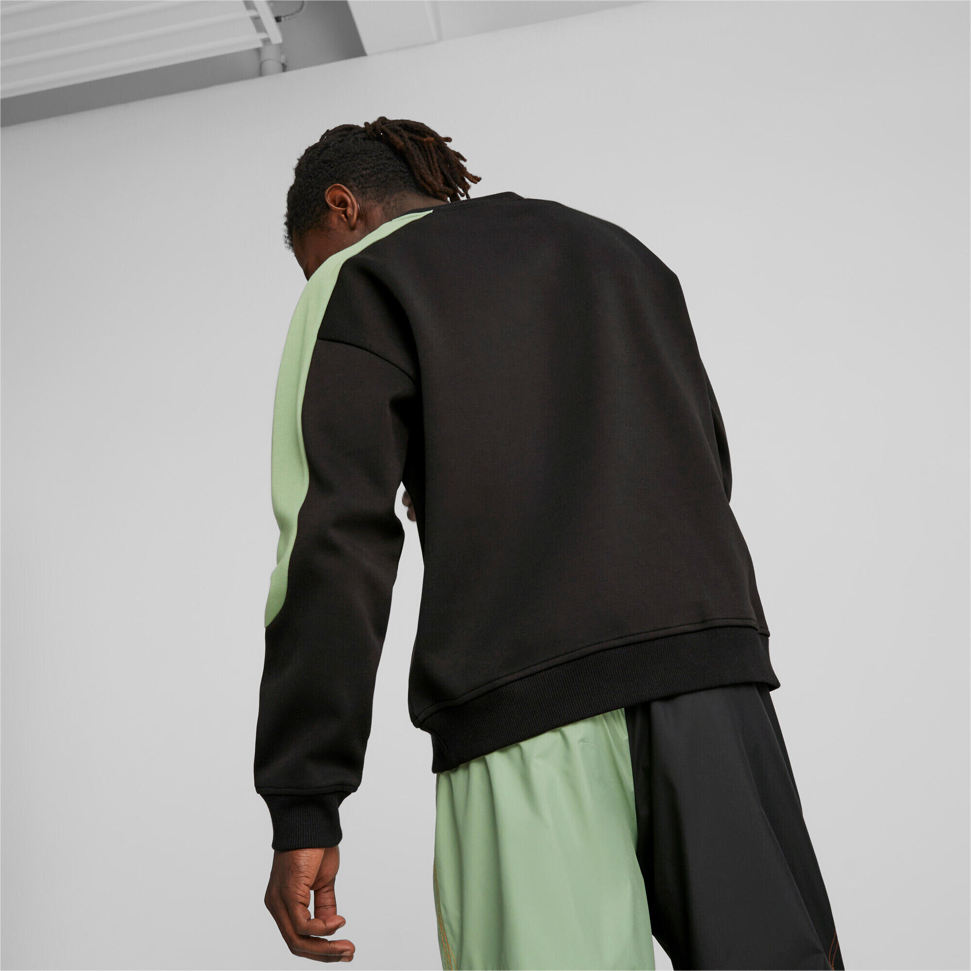 Chemisier Puma Amg Crew Neck, Noir, Hommes 6/7