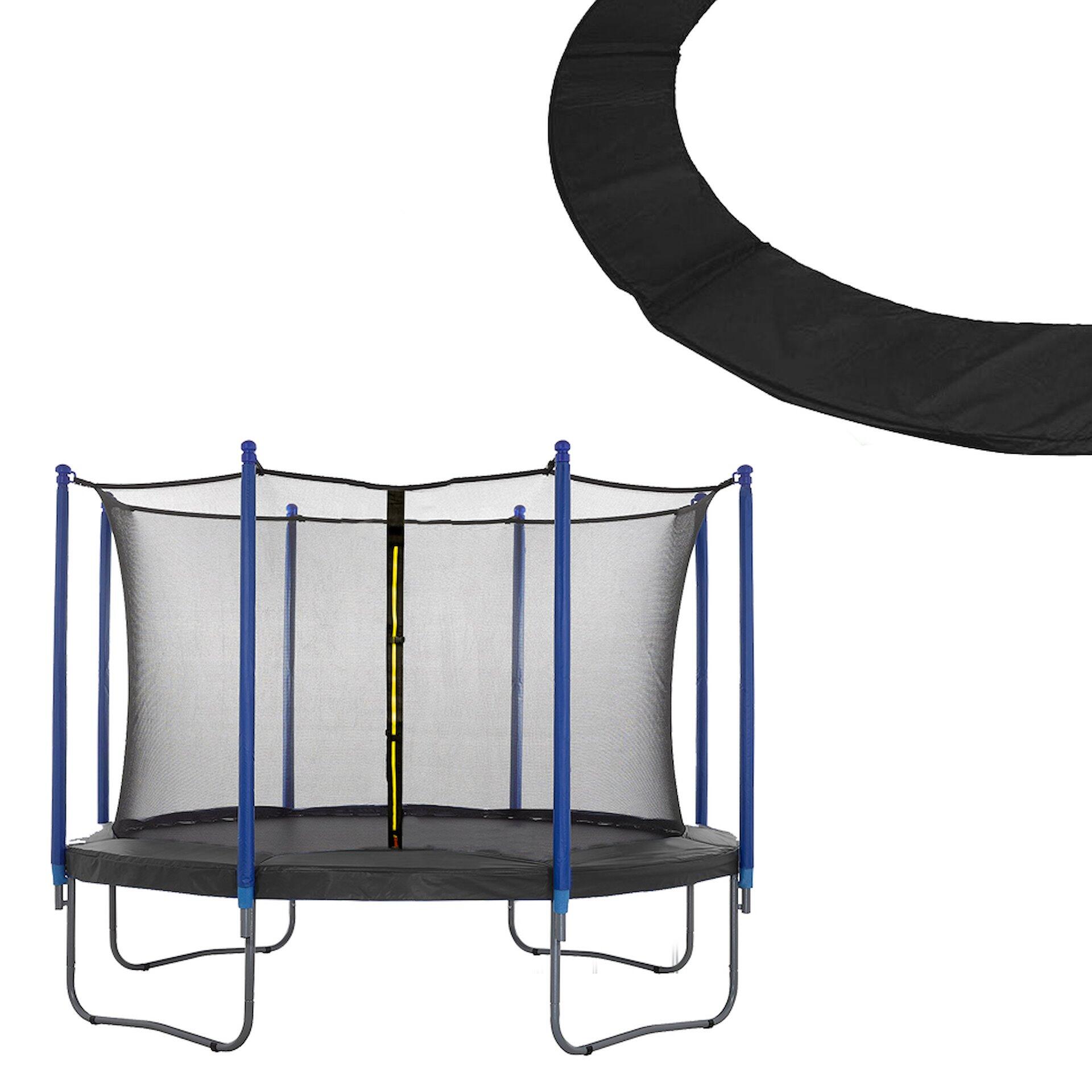 Osłona na sprężyny z siatką do trampoliny wewnętrzną Springos 10FT 305 cm 1/7