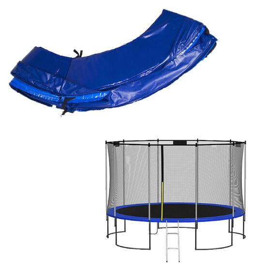Siatka do trampoliny zewnętrzna z osłoną na sprężyny 396 cm Springos 13 FT