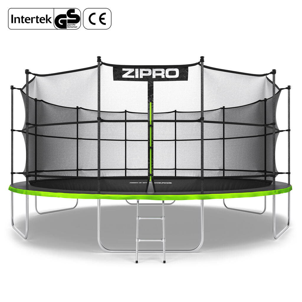 ZIPRO JumpPro IN 16′ 496 cm Garden Trampoline with Inner Safety Net