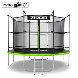 Trampoline rond Zipro Jump Pro 10FT 312cm avec filet de protection intérieur