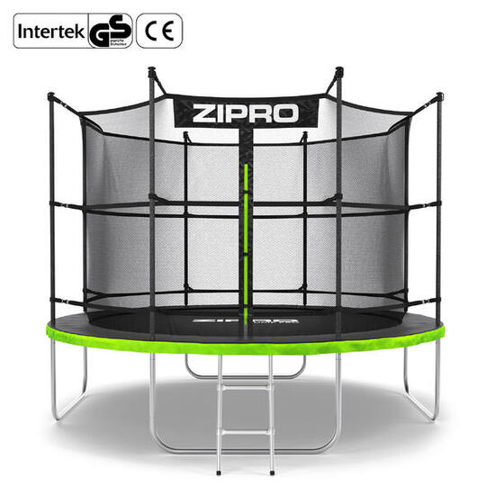 Trampolina ogrodowa Zipro Jump Pro z siatką wewnętrzną 10FT 312cm