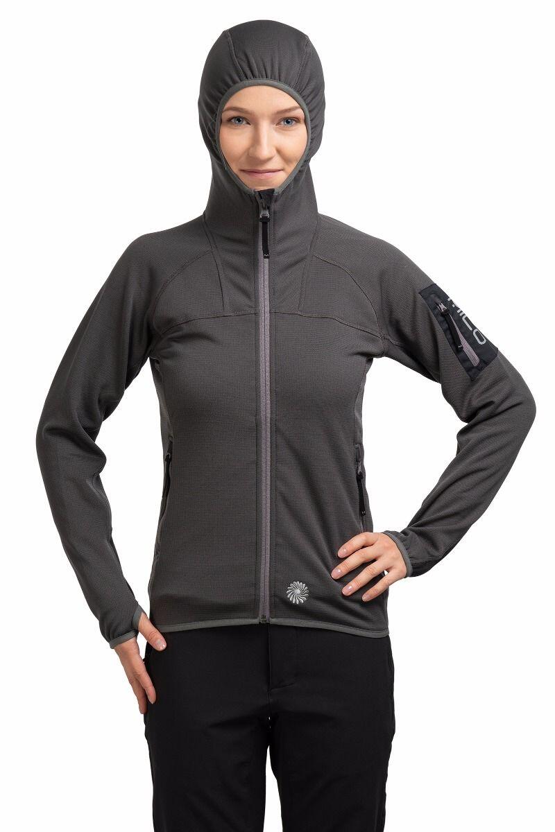 Felpa da trekking donna Milo Heyoo Women blu 3/6