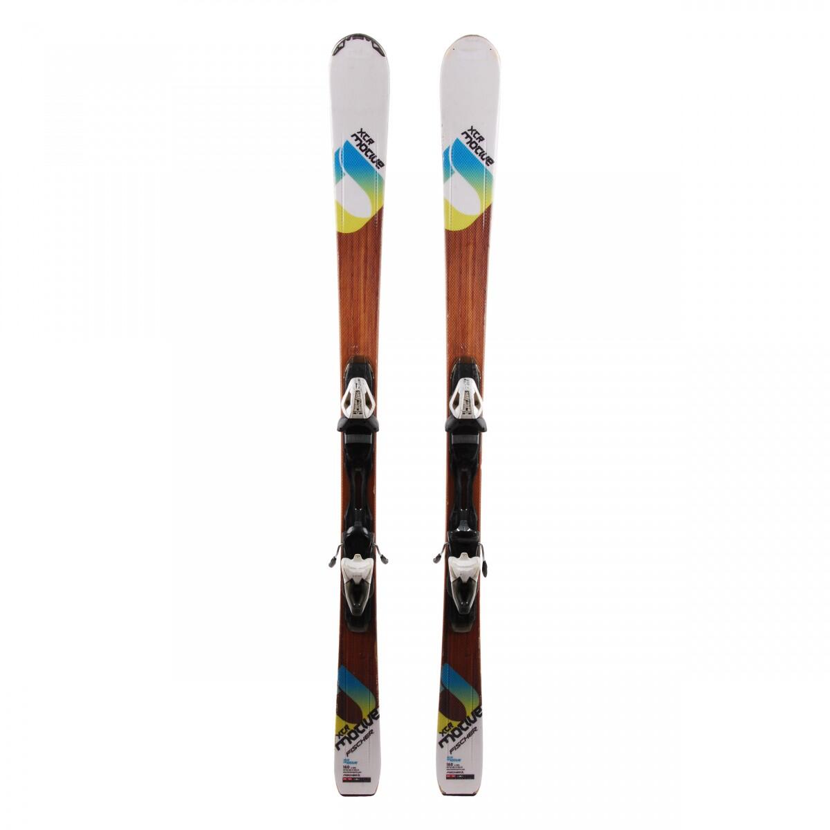 RECONDITIONNE - Ski Fischer Xtr Motive + Fixation - CORRECT 1/4