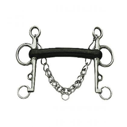 Pelham hard rubber horse mouth Weatherbeeta Korsteel