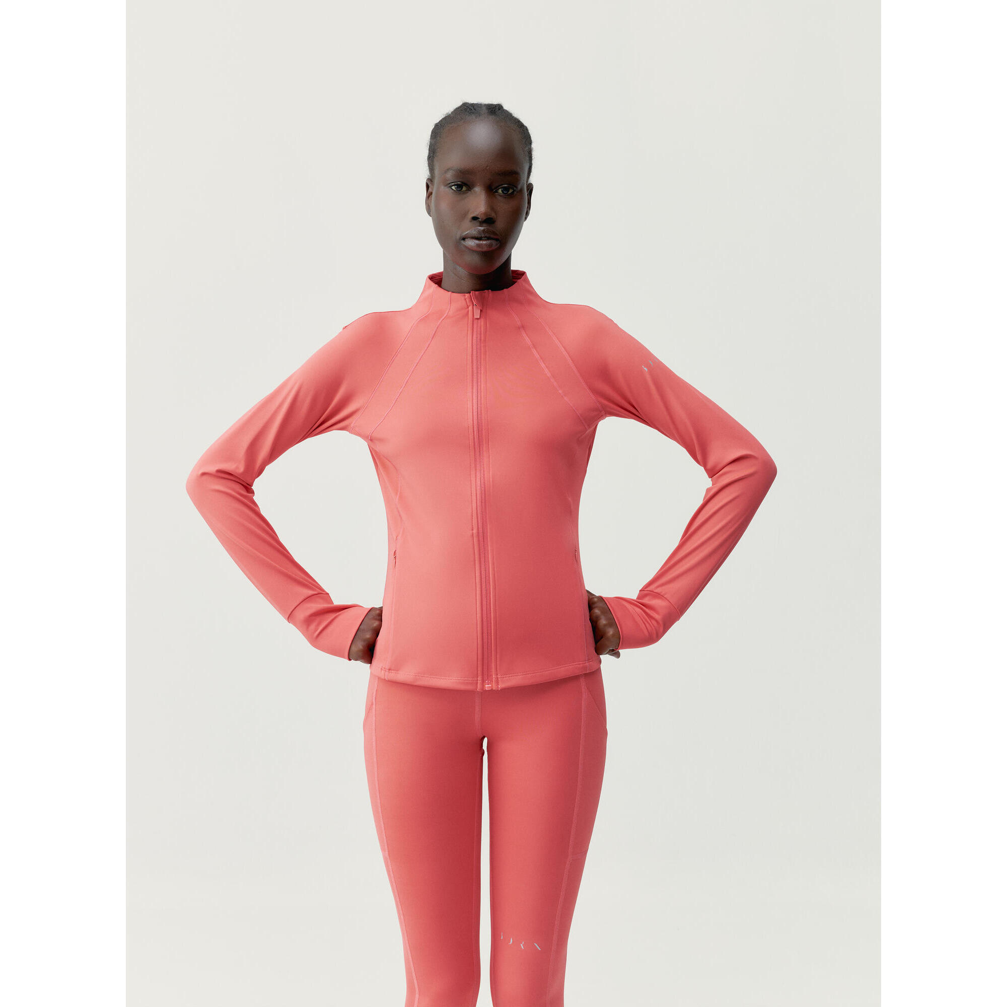 Born Living Yoga - Veste De Sport Femme Flippo Born Living Yoga - Veste - Orange|rose|rouge - 36 Xs - Decathlon