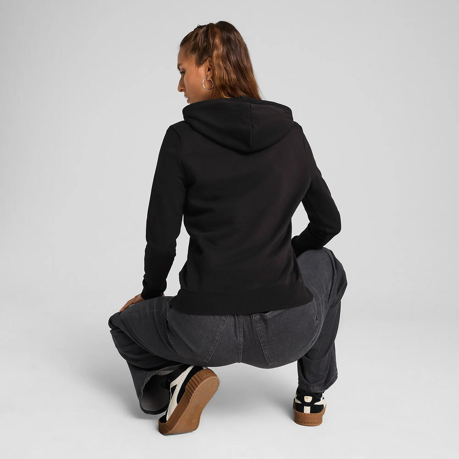 Camisola mulher capuz bolso Ess No. 1 Logo PUMA 7/7