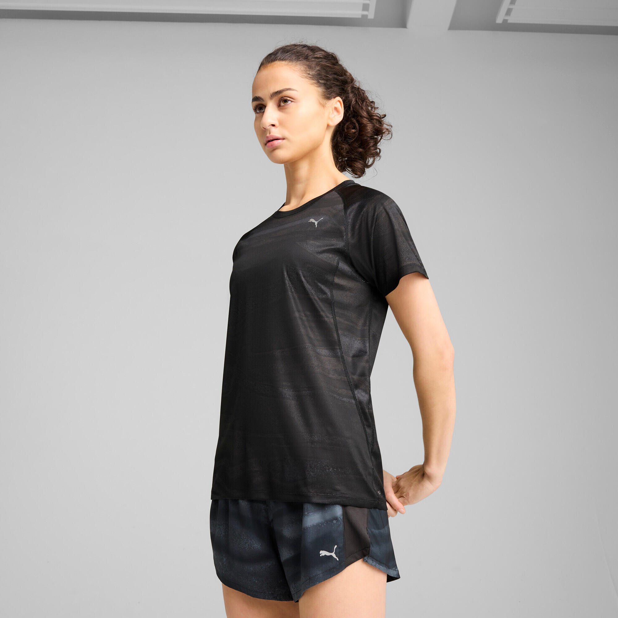 Maillot femme Puma Run Velocity AOP 3/5