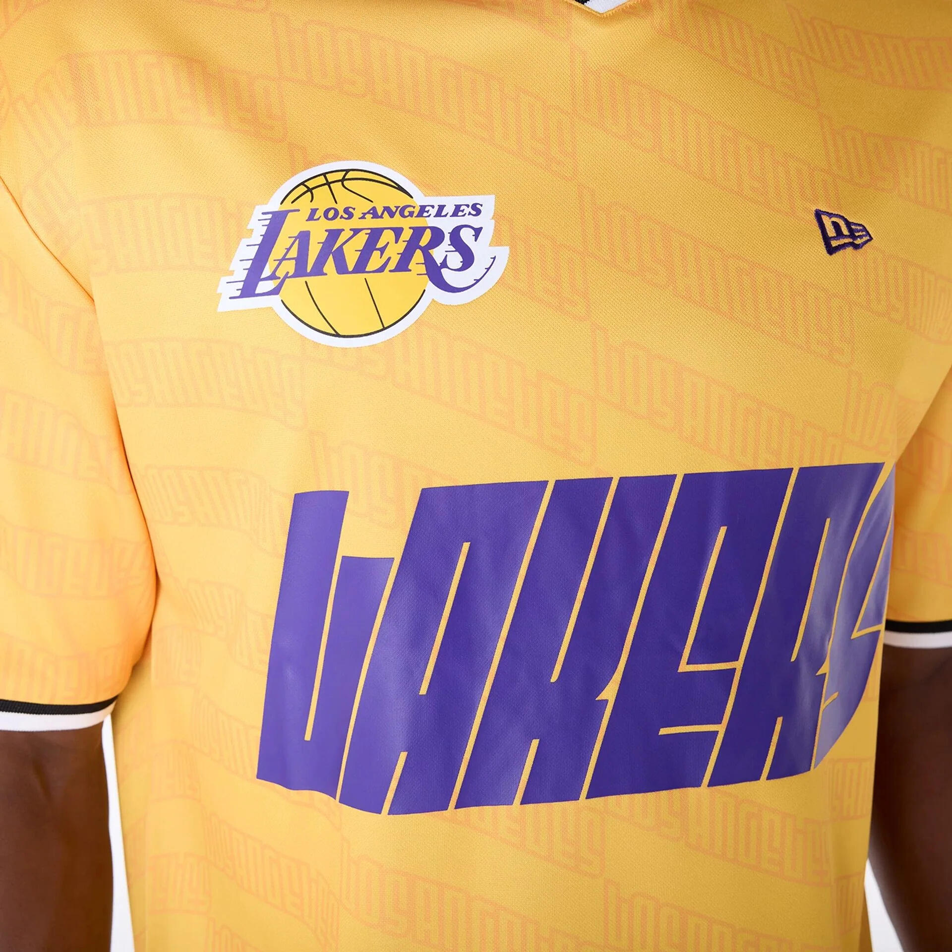 T-shirt Oversize Los Angeles Lakers Soccer 3/5