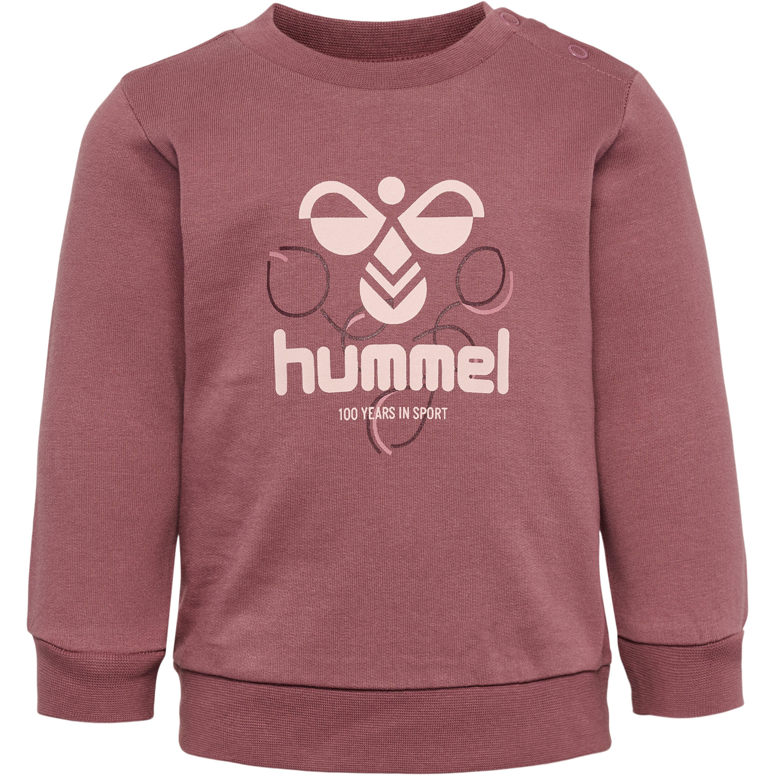 Hummel - Sweatshirt Bébé Fille Hummel Lime - Sweat-shirt - Rose|violet - Decathlon
