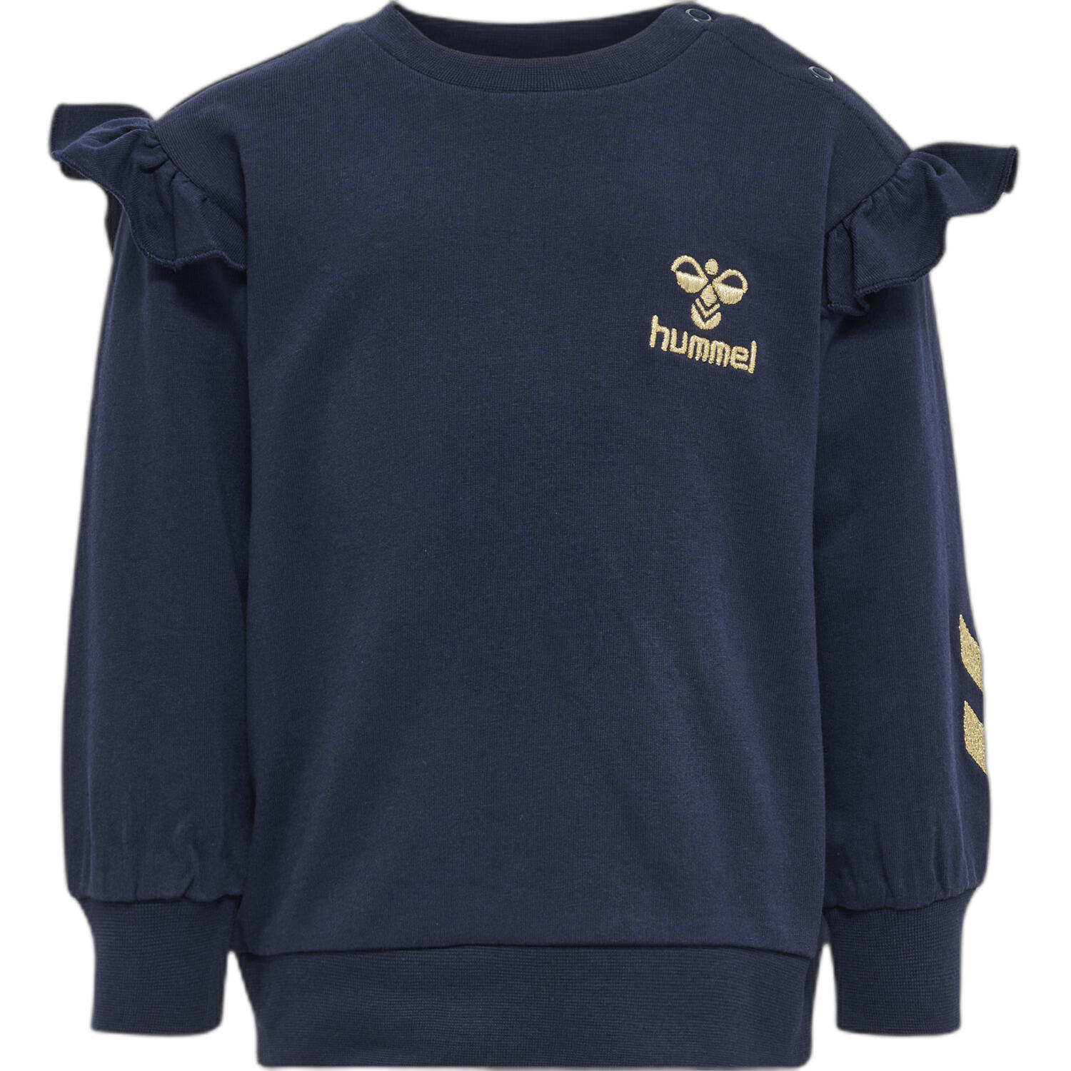 Hummel - Sweatshirt Bébé Fille Hummel Signe - Sweat-shirt - Bleu - Decathlon
