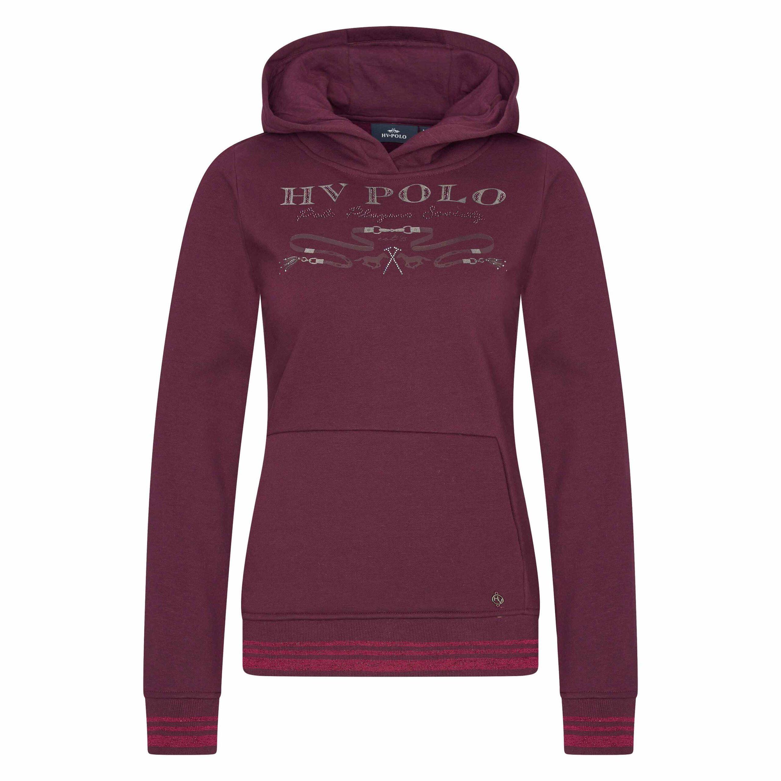 Felpa da donna con cappuccio HV Polo Ariel 1/2