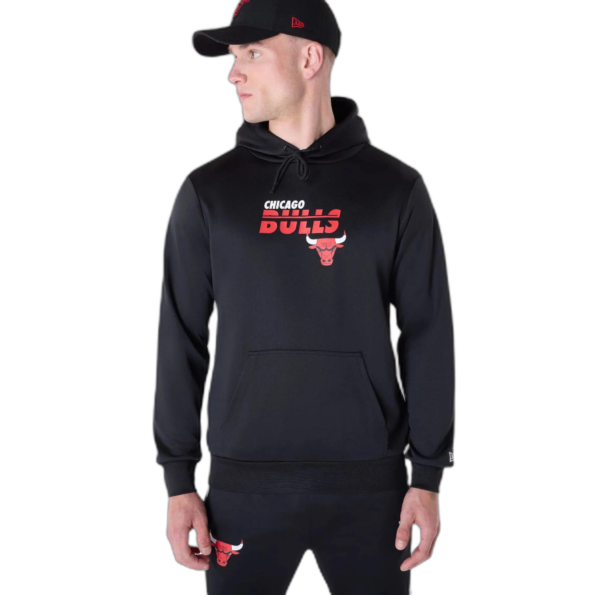 New Era - Sweatshirt Oversize Chicago Bulls Essentials - Sweat-shirt - Noir - 42 M/l - Decathlon