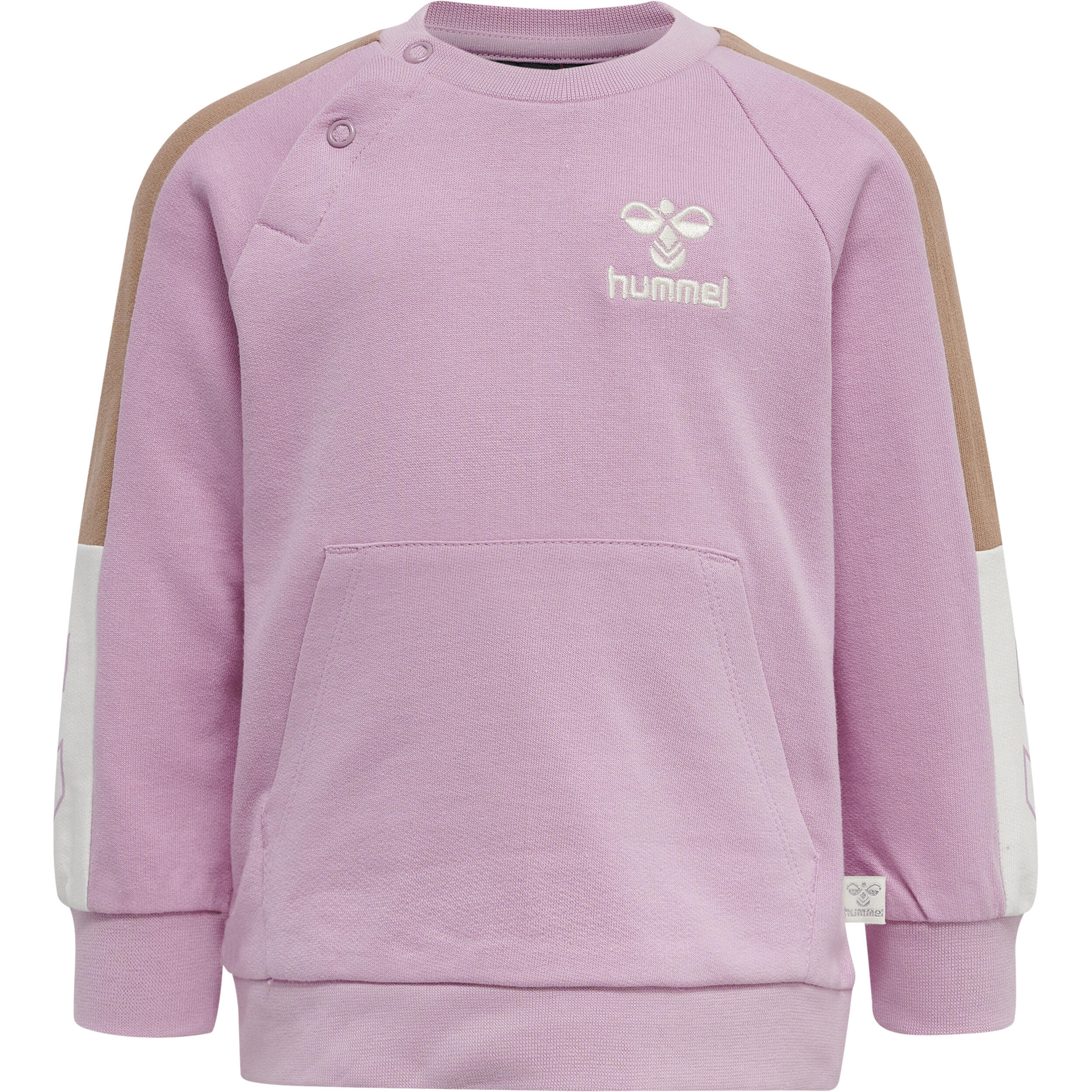 Hummel - Sweatshirt Bébé Fille Hummel Anju - Sweat-shirt - Rose|violet - Decathlon