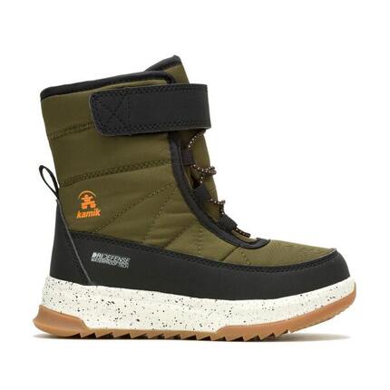 Kinder STORMY Winterstiefel Dunkle Olive