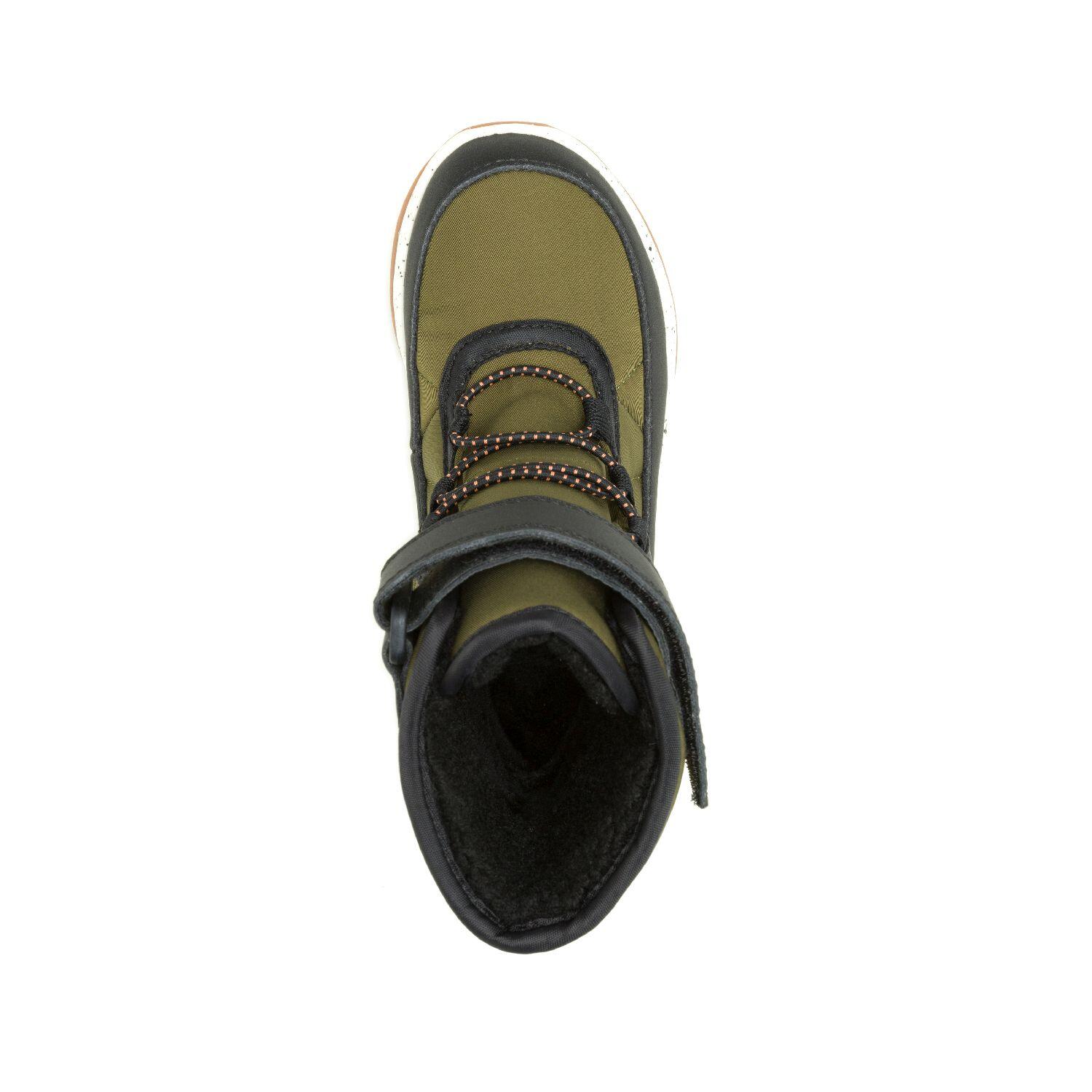 Enfants STORMY Bottes d'hiver Olive foncé 5/6