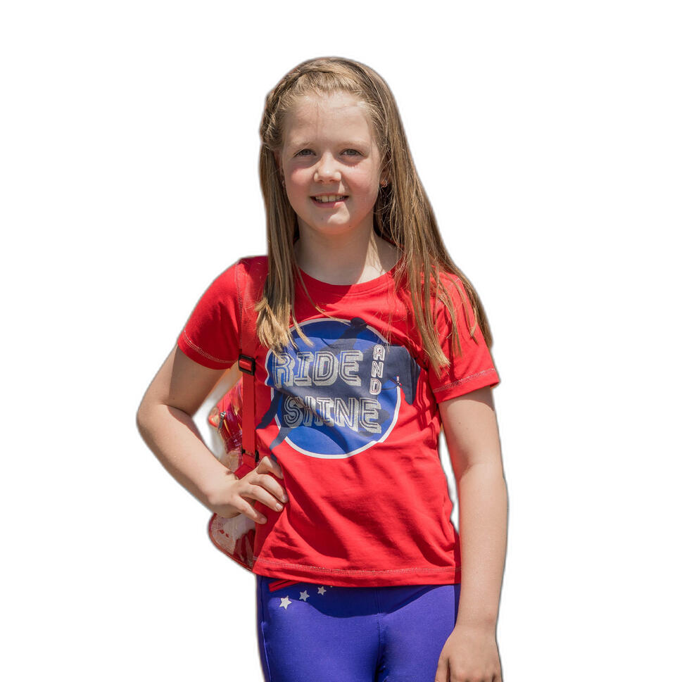 Koszulka dla dzieci Red Horse Luxor Ss22