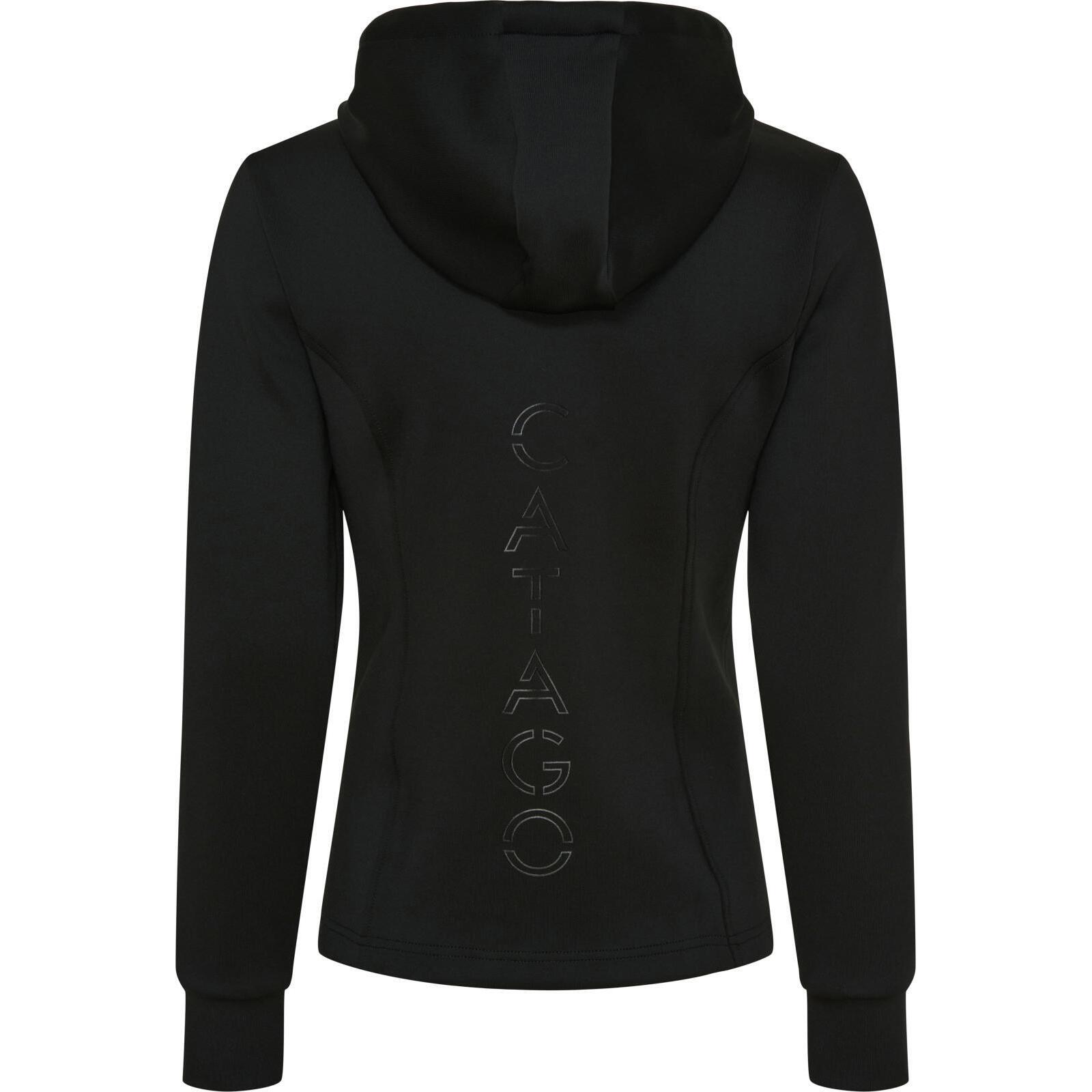 Sudadera con capucha y cremallera completa mujer Catago Ariana 3/6
