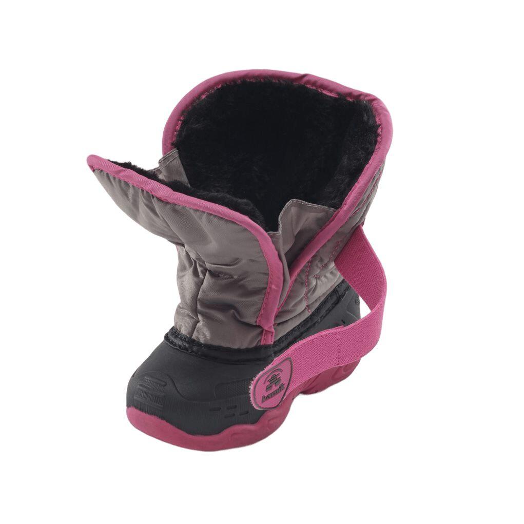 Enfants SNOWBUG 5 Bottes d'hiver Gris/Rose 4/5