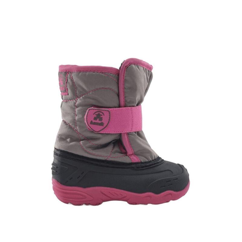 Enfants SNOWBUG 5 Bottes d'hiver Gris/Rose