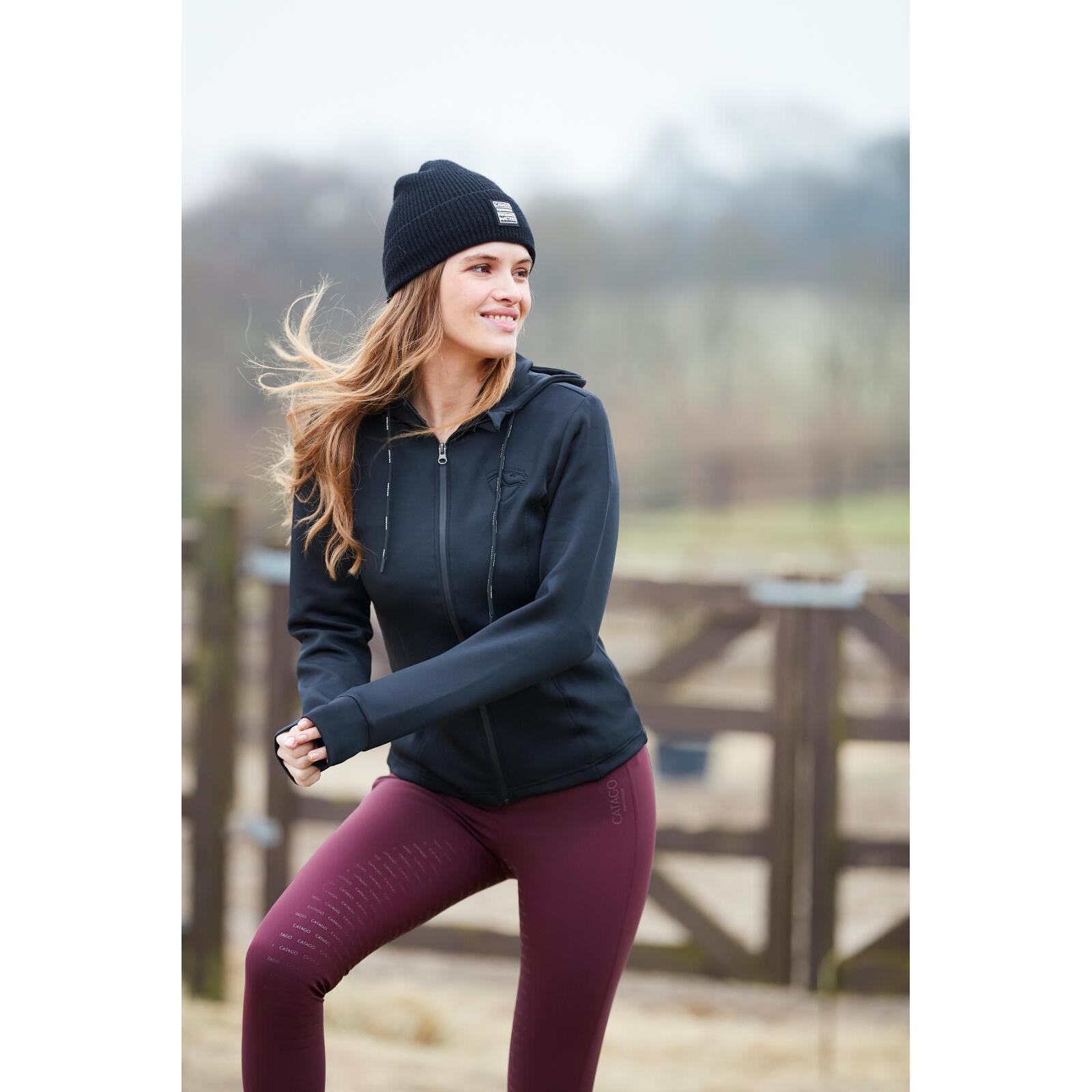 Sudadera con capucha y cremallera completa mujer Catago Ariana 2/6