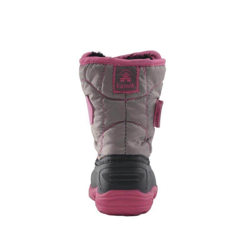 Enfants SNOWBUG 5 Bottes d'hiver Gris/Rose
