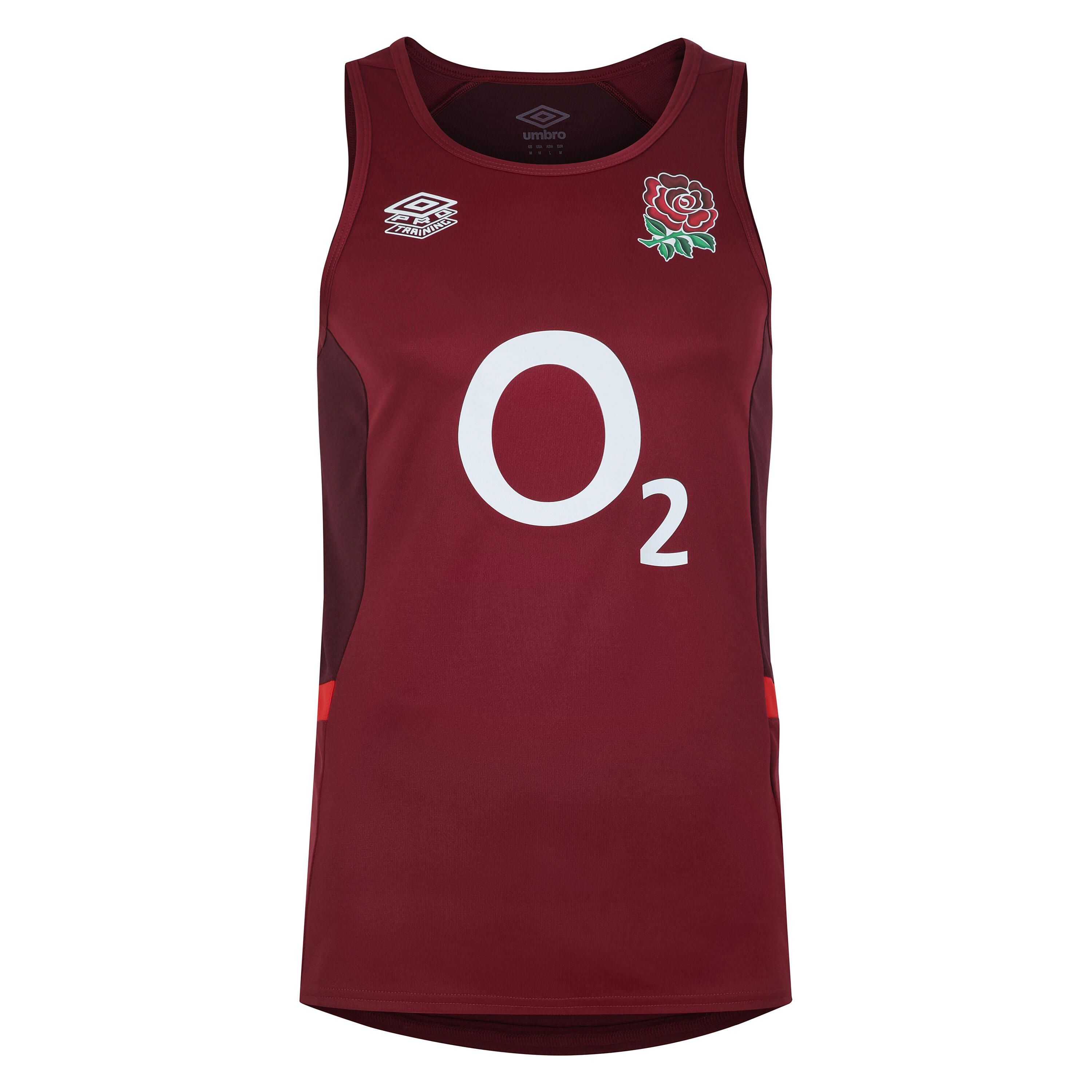 UMBRO England Rugby RFU Mens Gym Vest