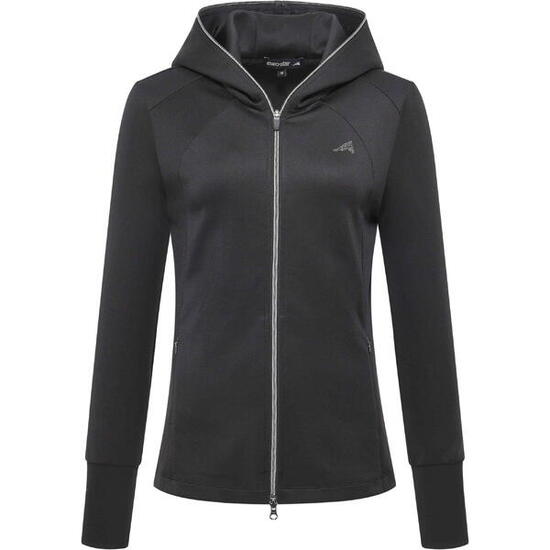 Sweatshirt équitation full zip à capuche femme Euro-Star Giulia