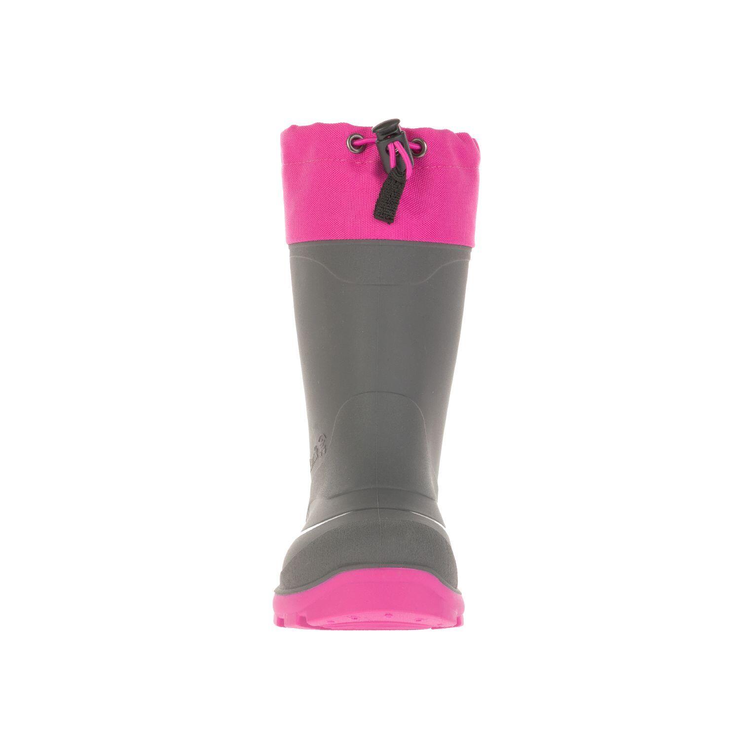 Kinderenregenlaarzen SNOBUSTER B Donkergrijs/Magenta 2/6